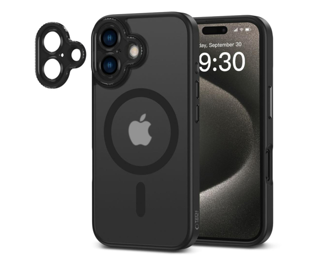 TECH-PROTECT Magcam Magsafe do iPhone 16 Matte Black 5906302311668 - 1278118 - zdjęcie 2